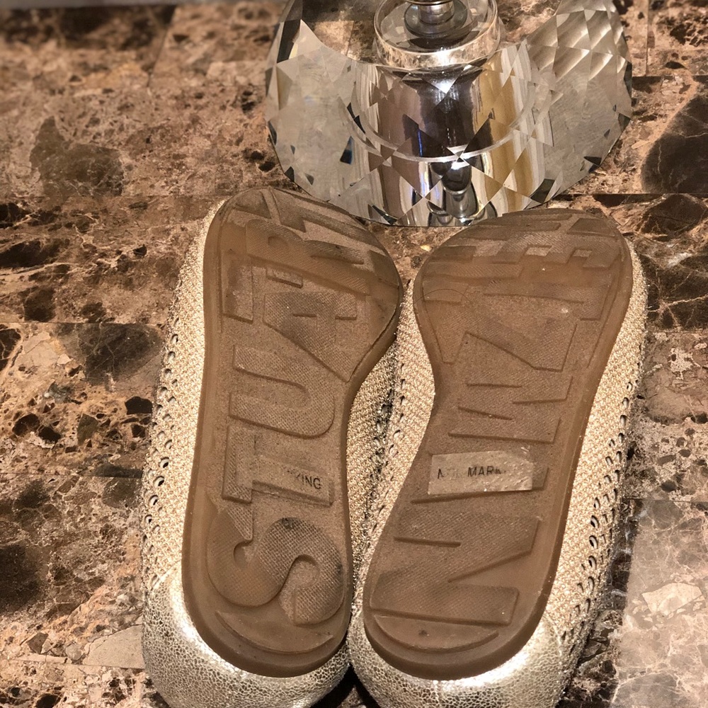 Stuart Weitzman Gold Shoes for girls - Picture 3 of 4